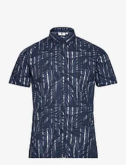 Garcia - men`s shirt ss - overhemden met korte mouw - marine - 0