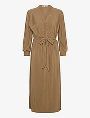 Garcia - ladies dress - wrap dresses - brown - 0