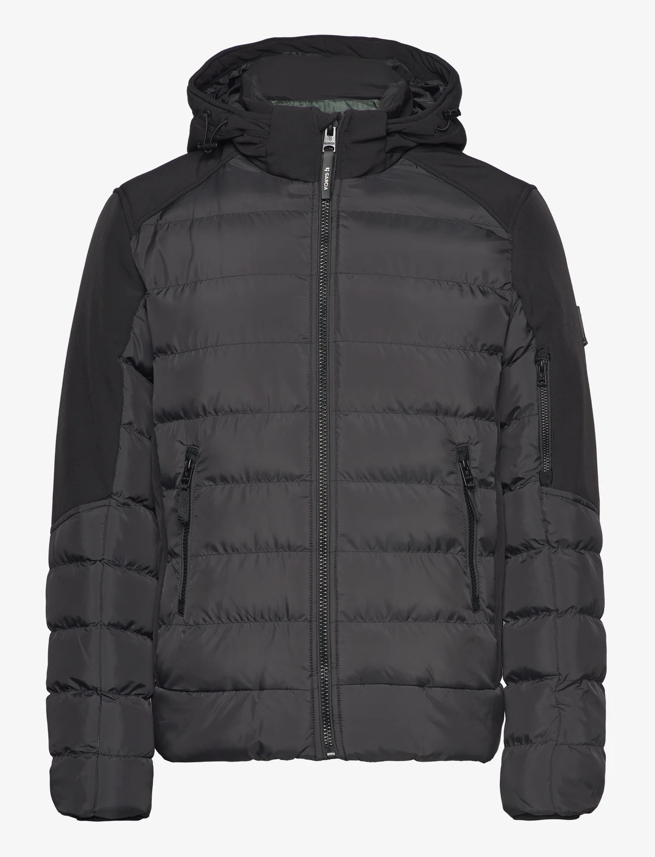 Garcia - men`s outdoor jacket - winterjacken - black - 0