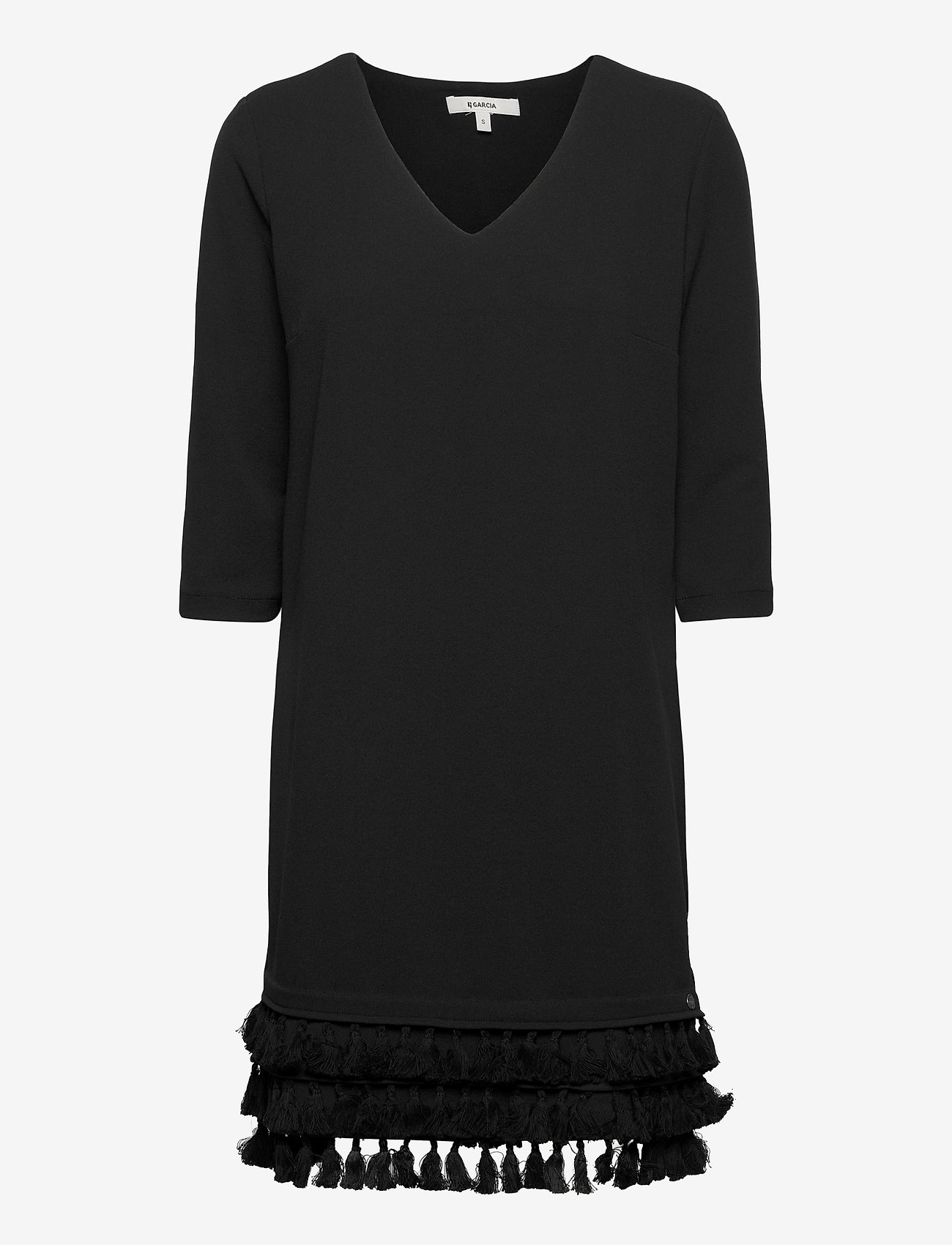 Garcia - ladies dress - kurze kleider - black - 0