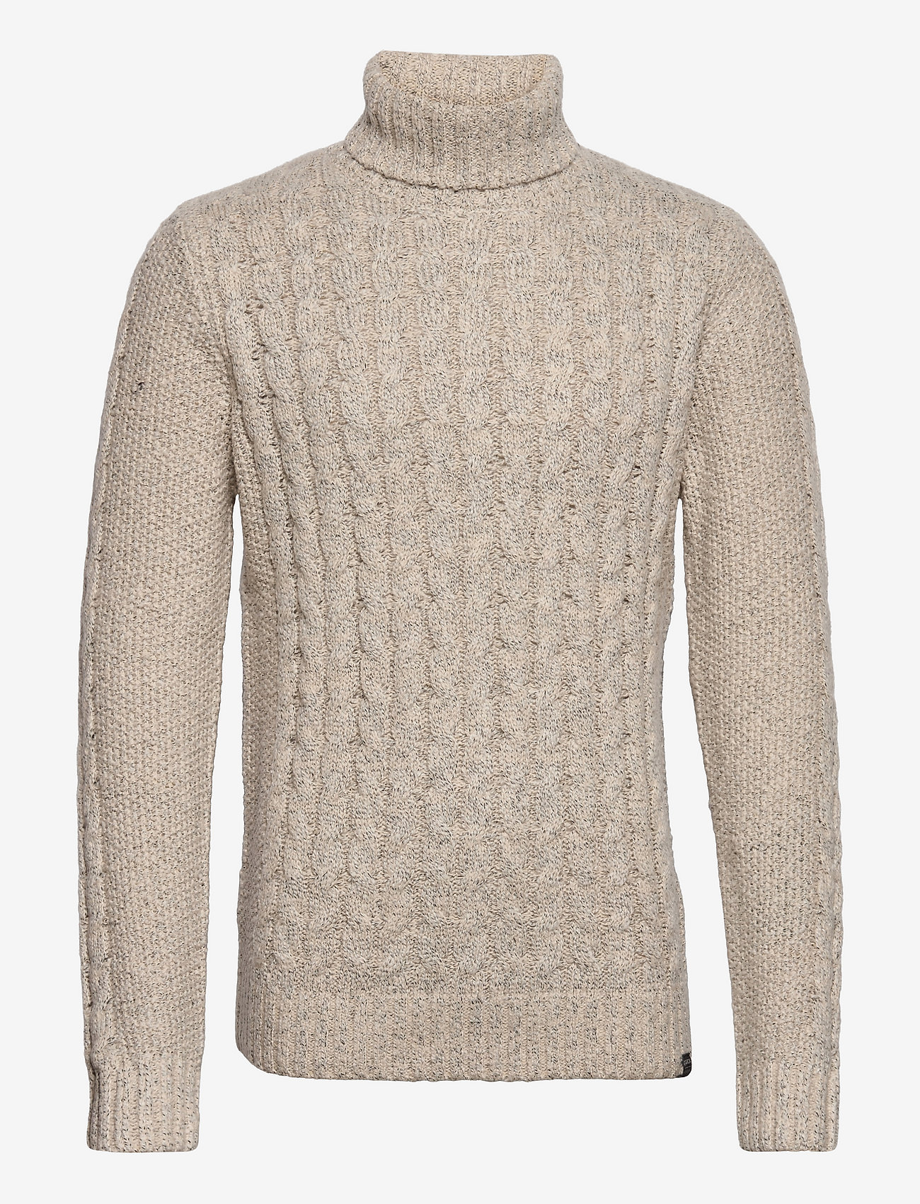 J11244 mens pullover - SANDCASTLE MELEE