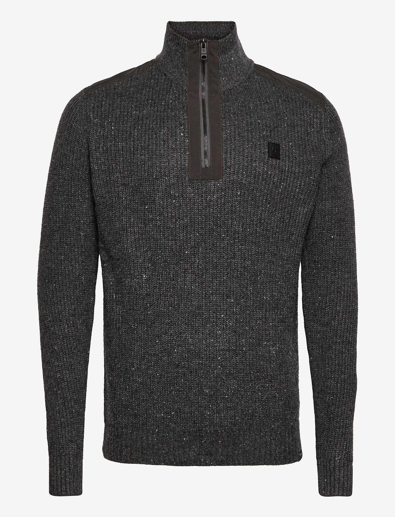Garcia - J11250 mens pullover - antra melange - 0