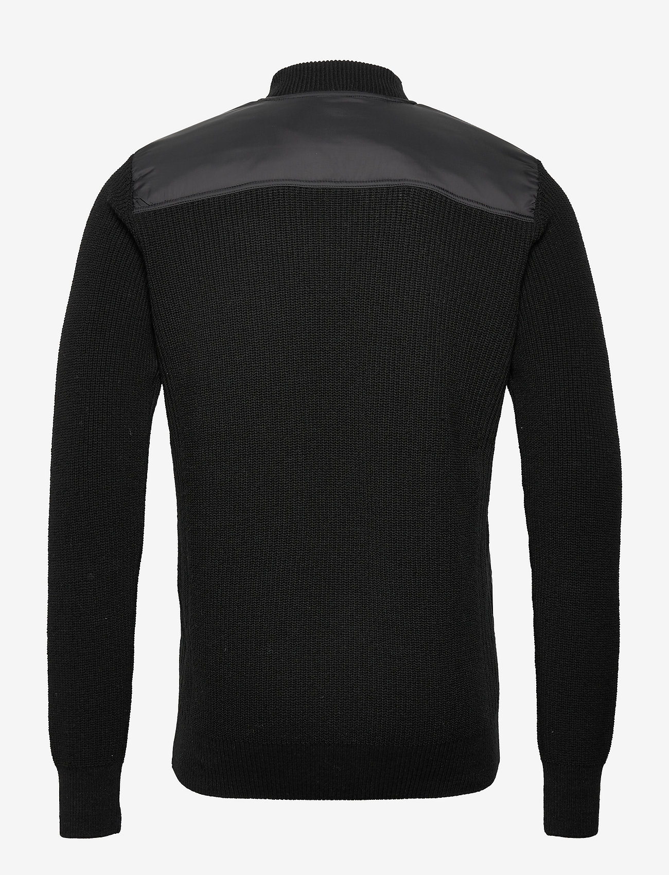 Garcia - K11051 mens cardigan - black - 1