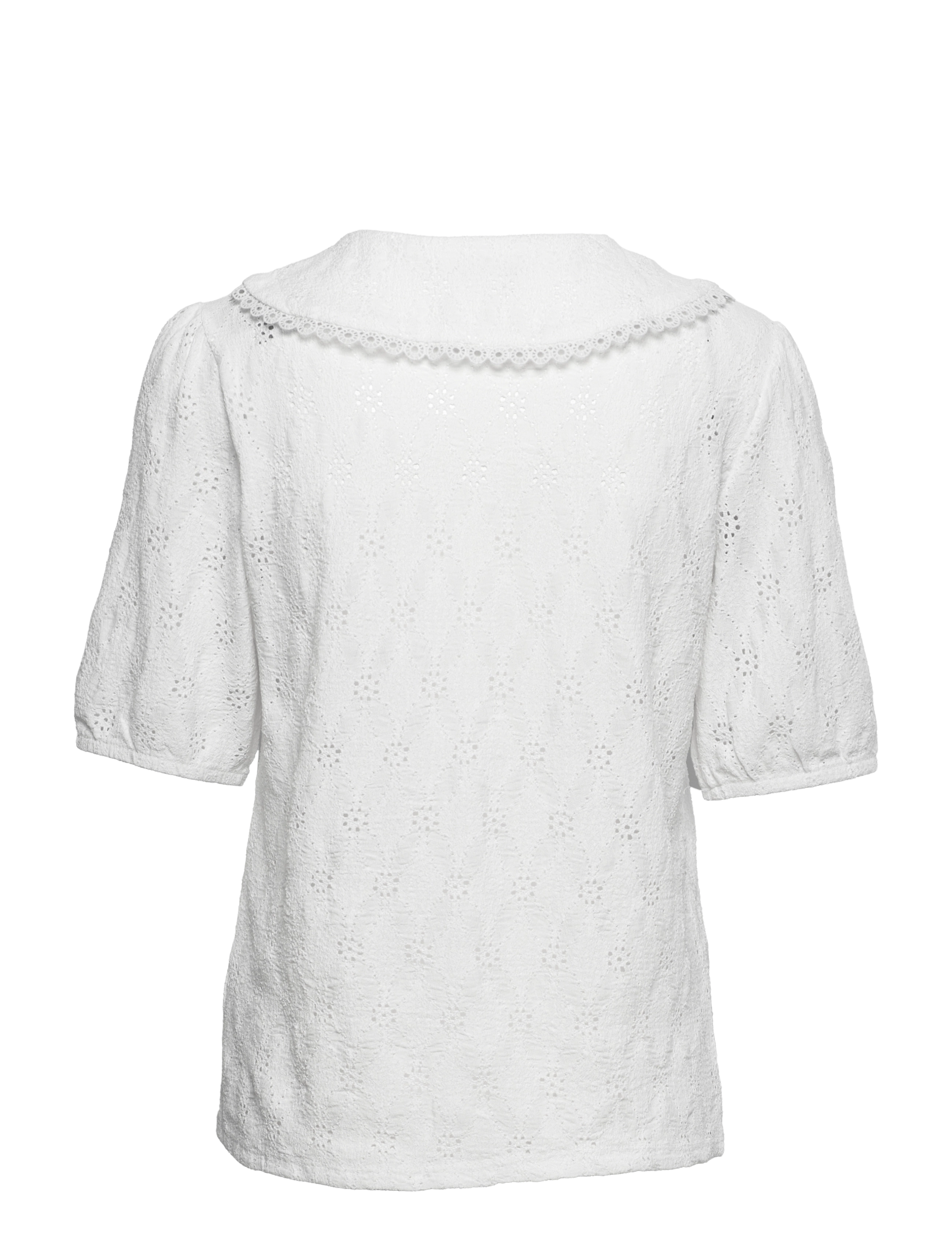 Garcia - ladies shirt ss - off white - 1