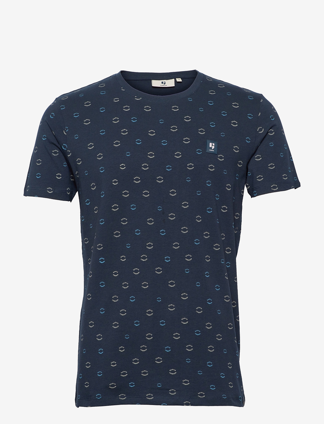 Garcia - men`s T-shirt ss - dark moon - 0