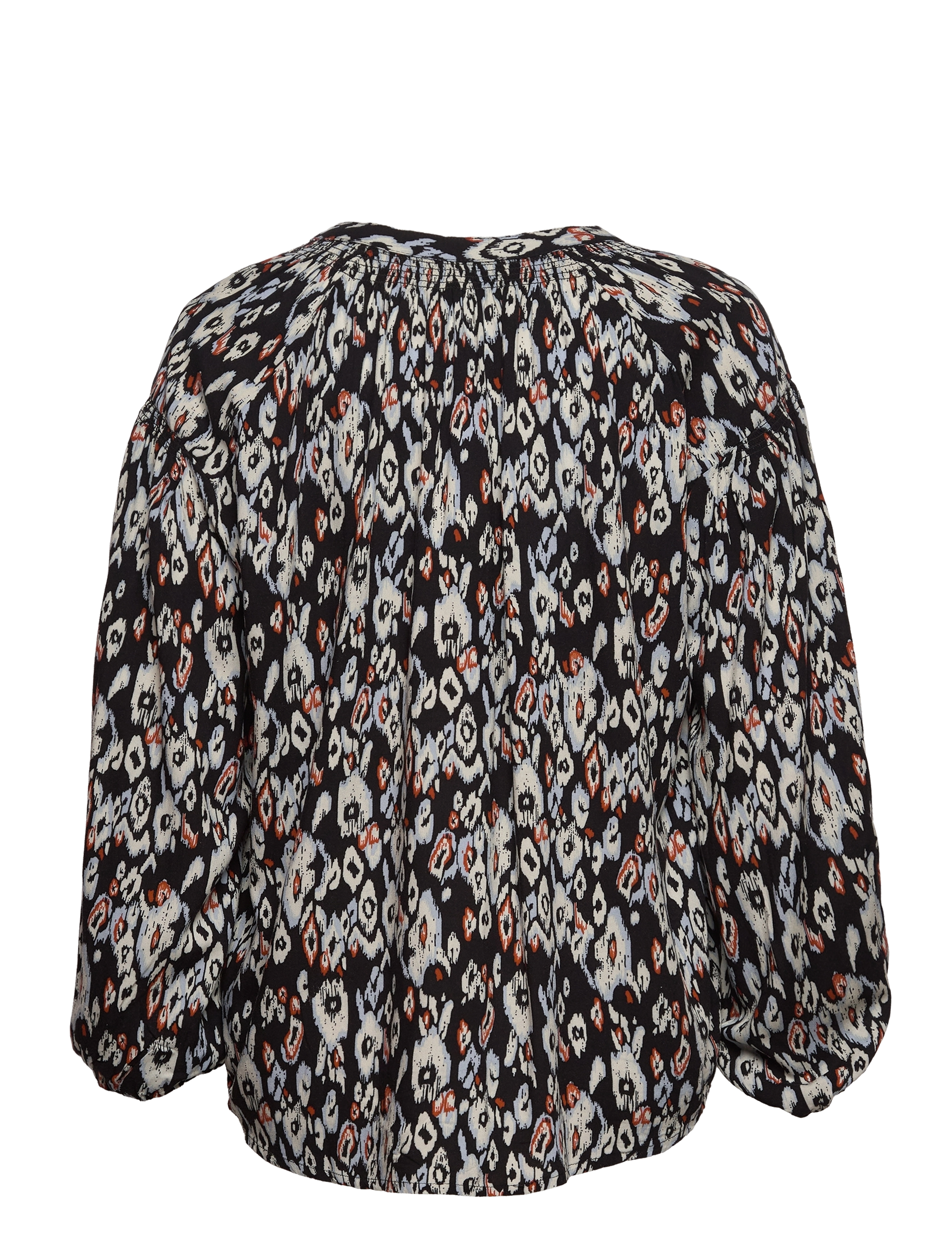 Garcia - ladies shirt ls - langärmelige blusen - black - 2