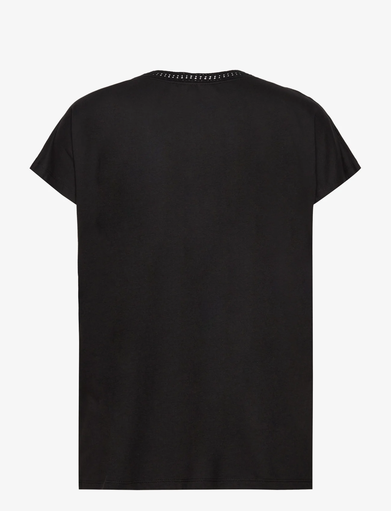 Garcia - ladies T-shirt ss - laveste priser - black - 1