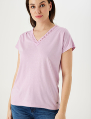Garcia - ladies T-shirt ss - lowest prices - fragnant lila - 5