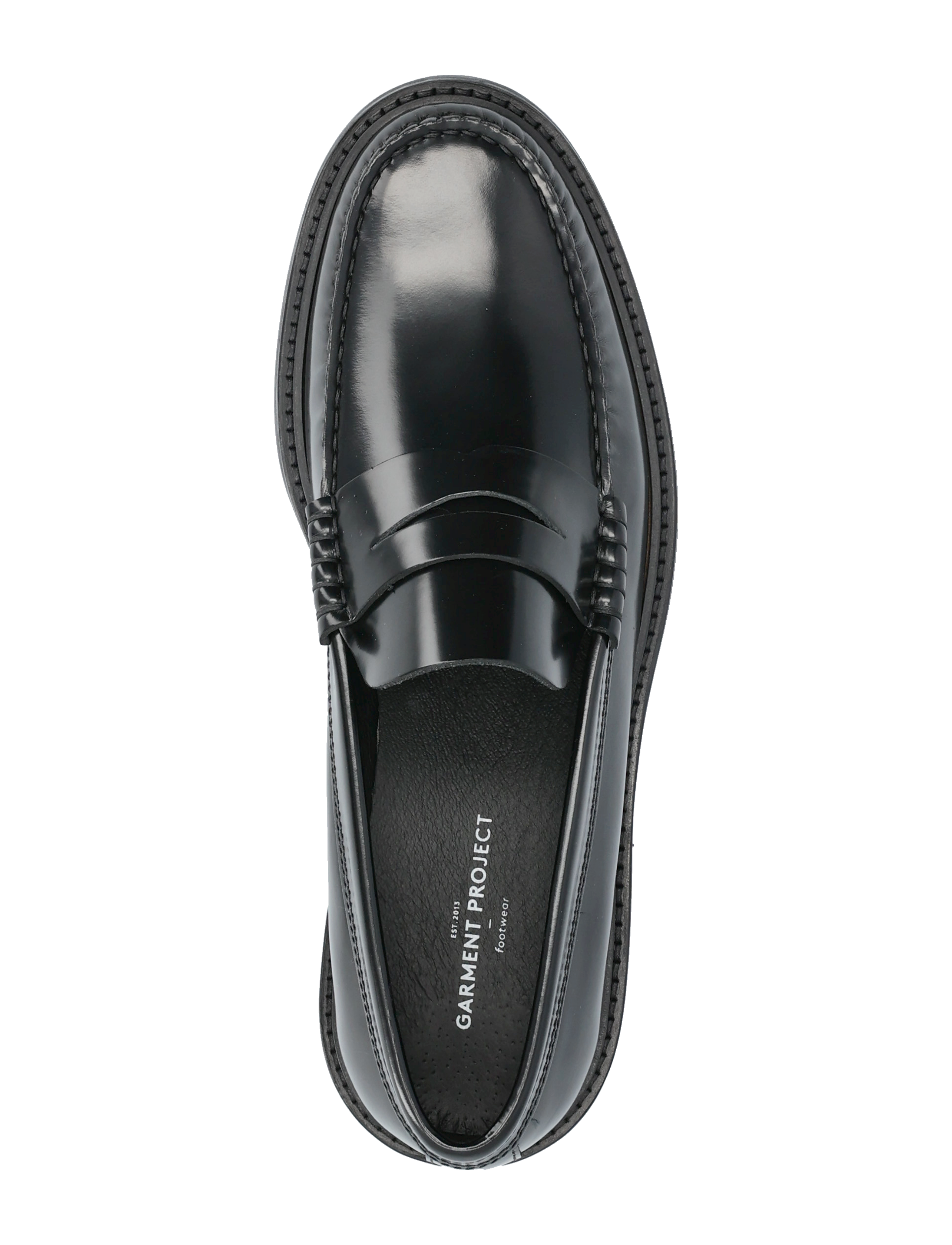 Garment Project - GP0006 - Black Polido - black - 3