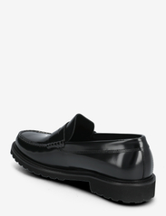Garment Project - Penny Loafer - Black Polido Leather - spring shoes - black - 2