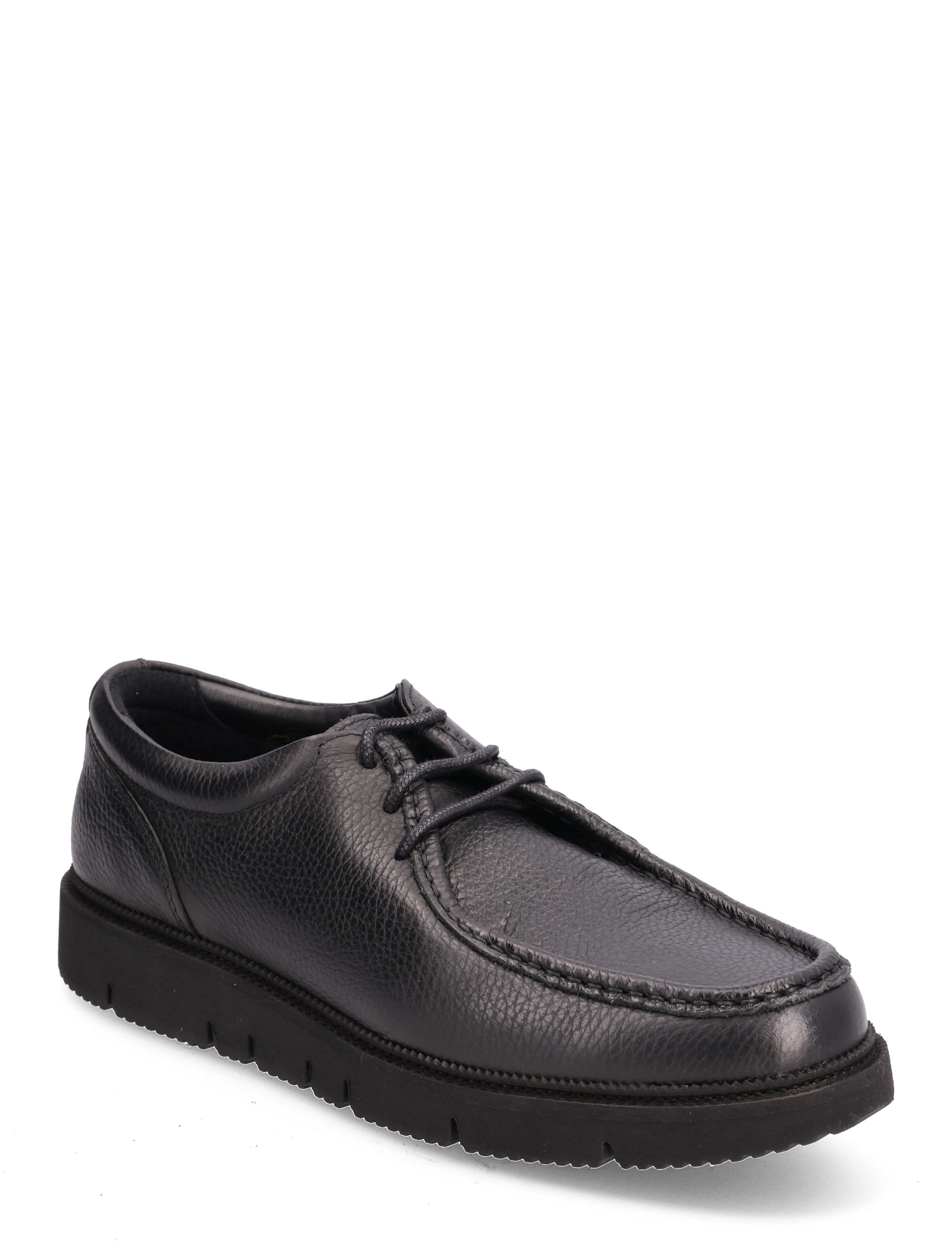 Eilo Vibram Low - Black Tumbled Leather - BLACK