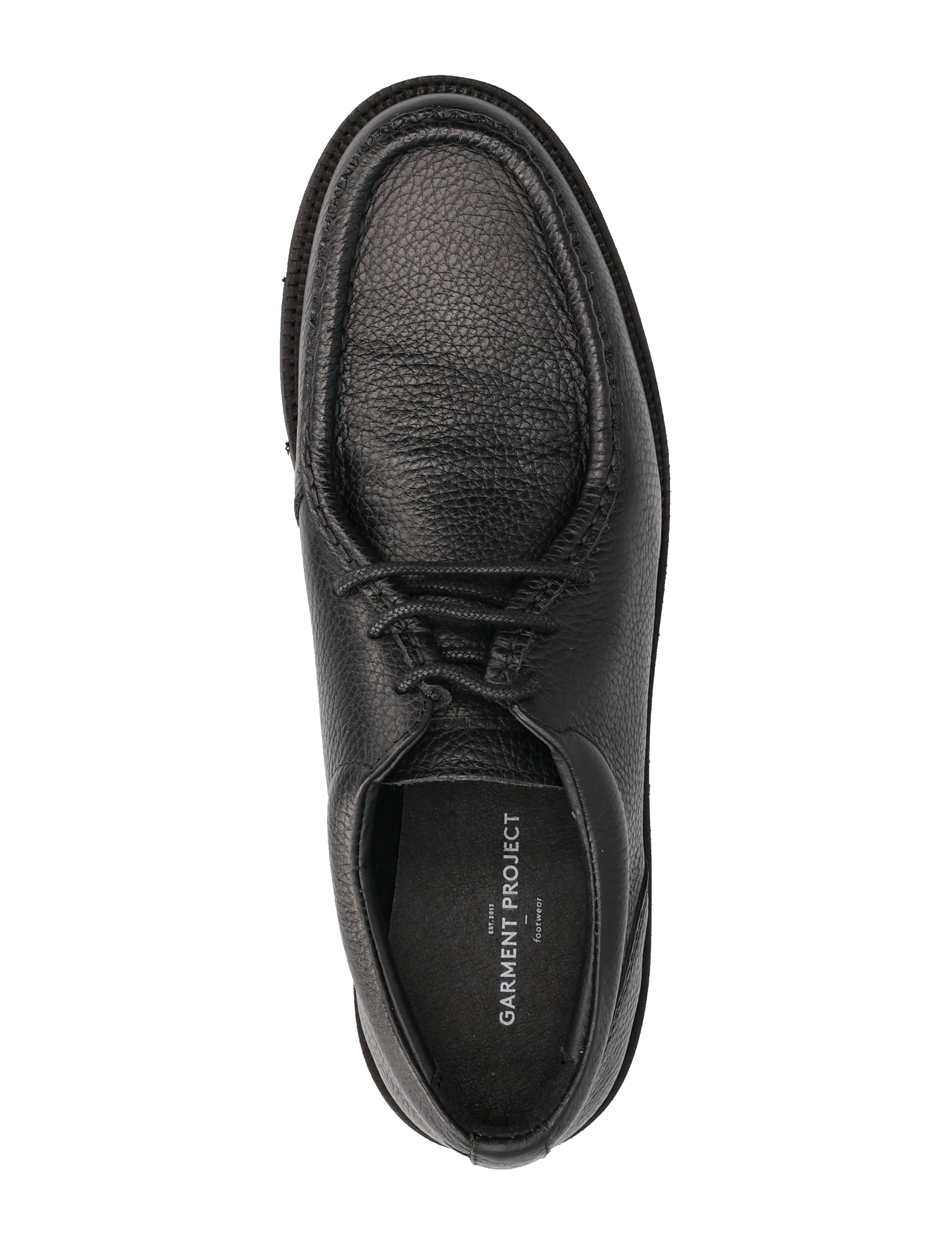 Garment Project - Eilo Vibram Low - Black Tumbled Leather - black - 3