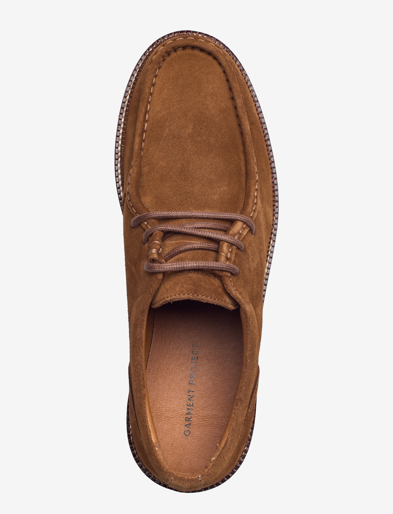 Garment Project - Eilo Vibram Low - Cognac Suede - men - 650 cognac - 3