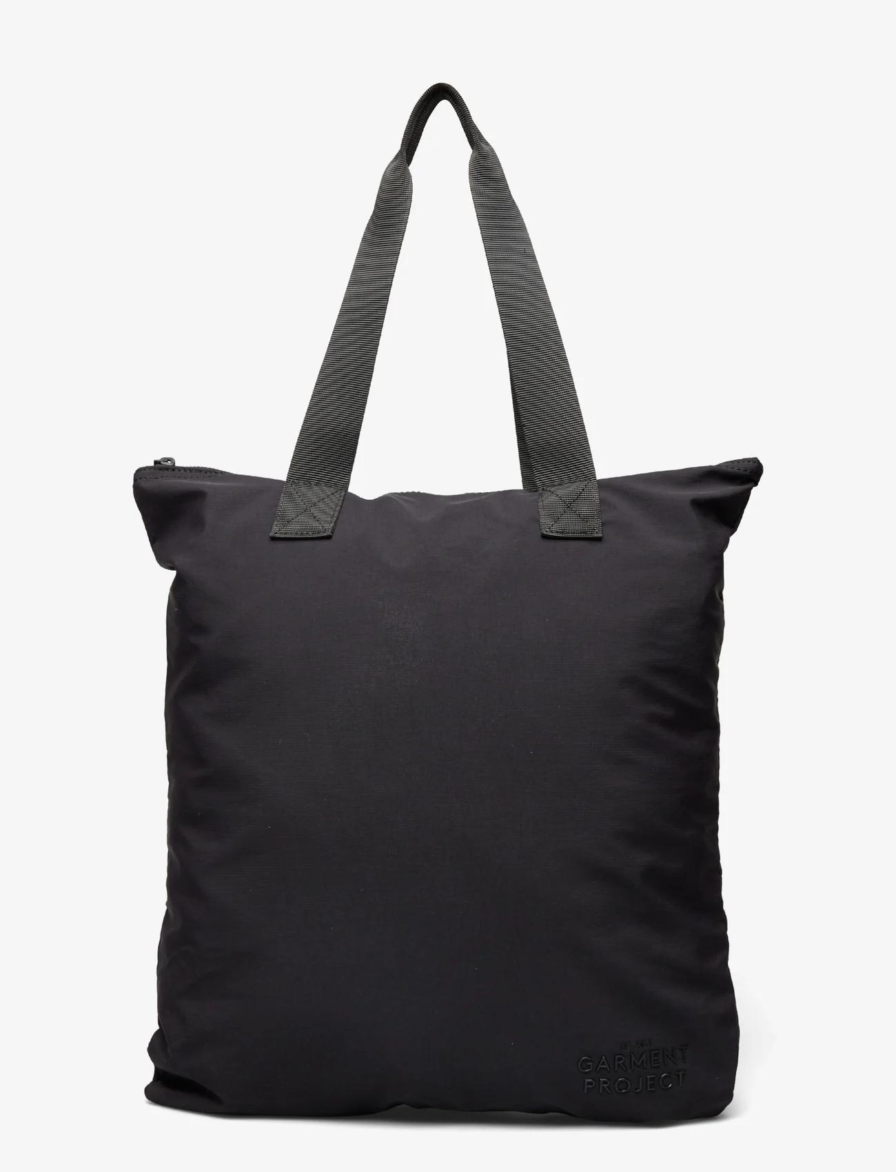 Garment Project - Logo Tote Bag - Black - laveste priser - black - 0