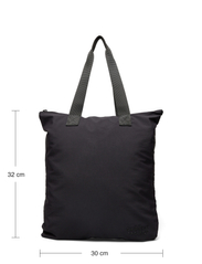 Garment Project - Logo Tote Bag - Black - pirkinių krepšiai - black - 4