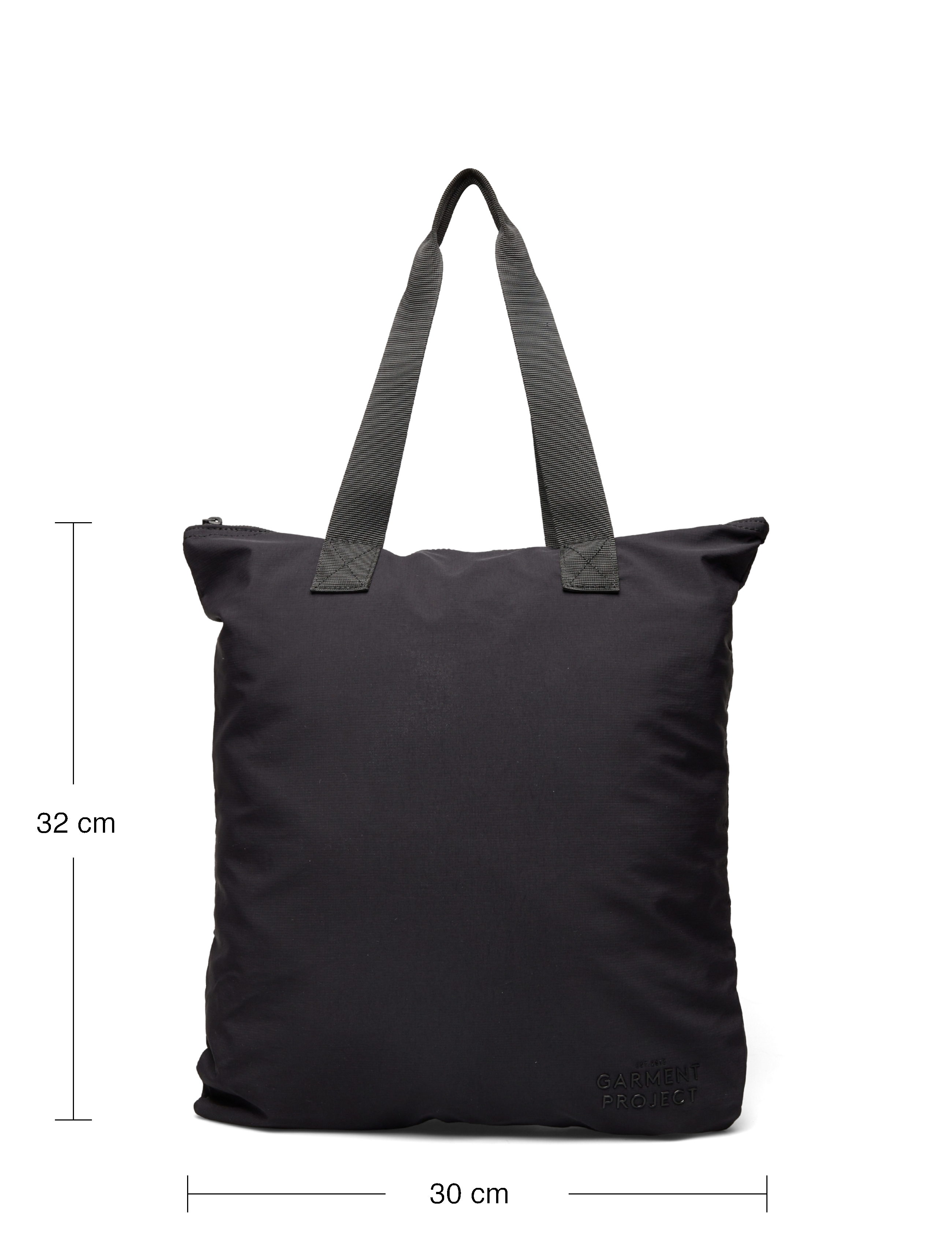 Garment Project - Logo Tote Bag - Black - black - 4
