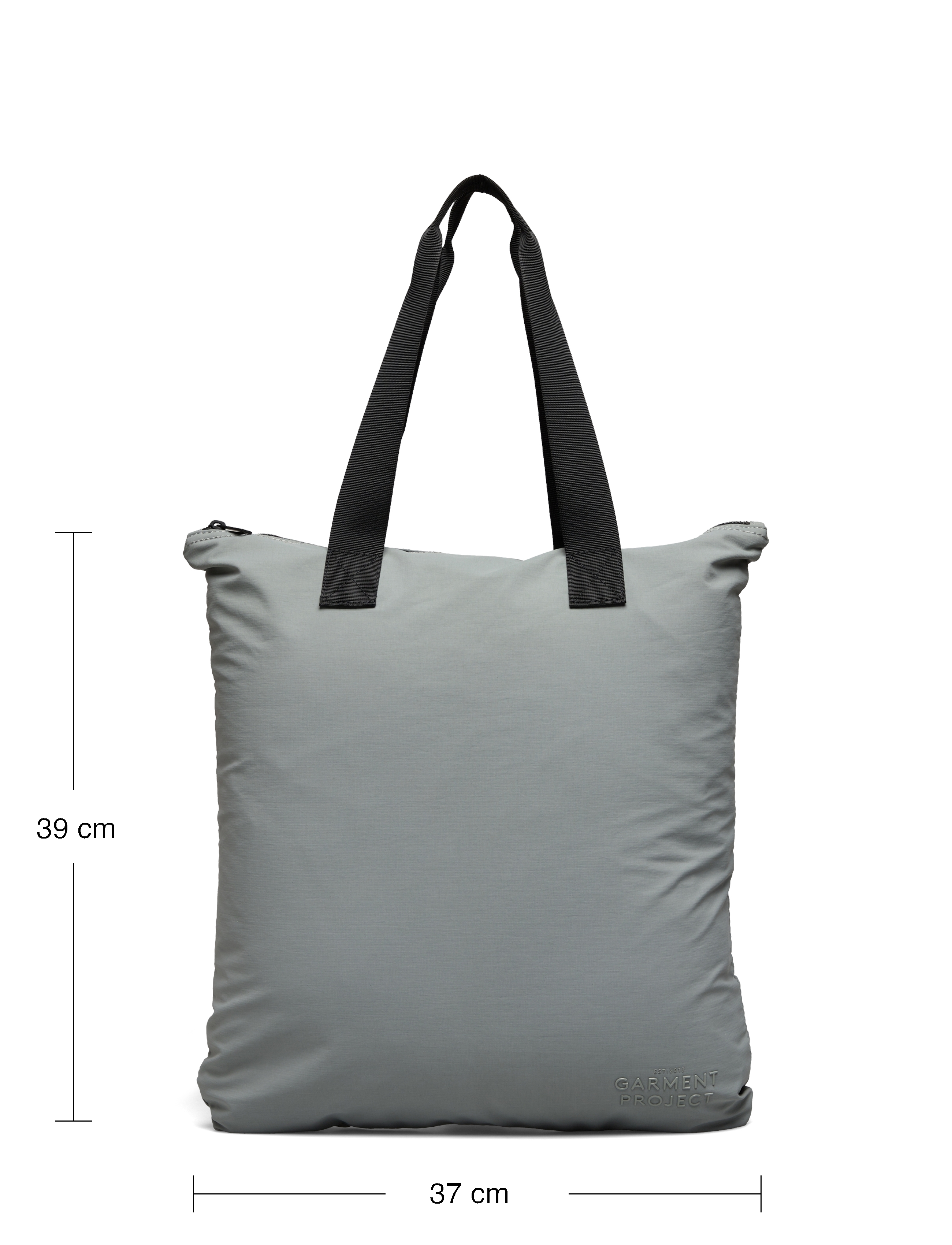 Garment Project - Logo Tote Bag - Pale Blue - pale blue 514 - 4