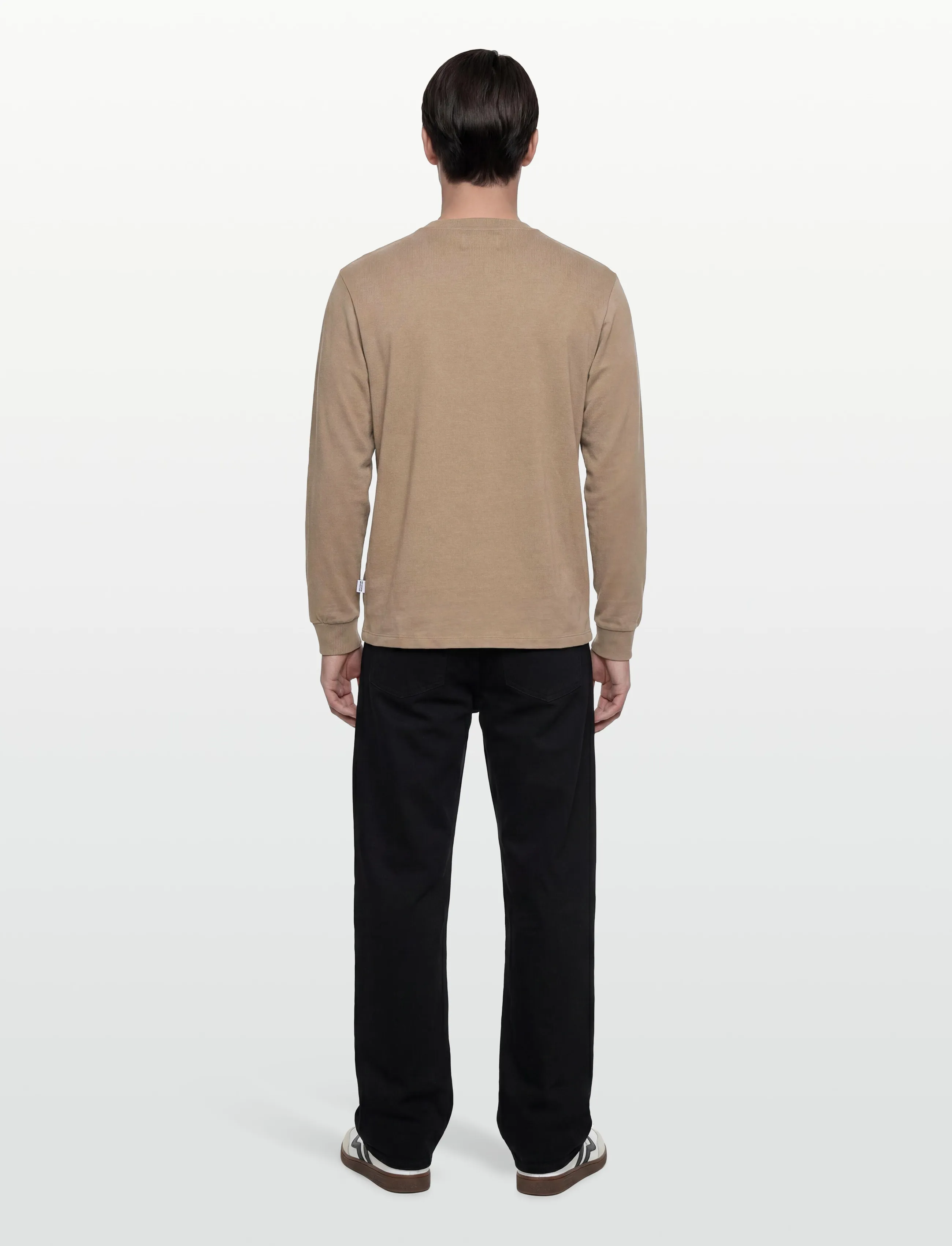 Garment Project - Curved Long Tee / Taupe - taupe - 4