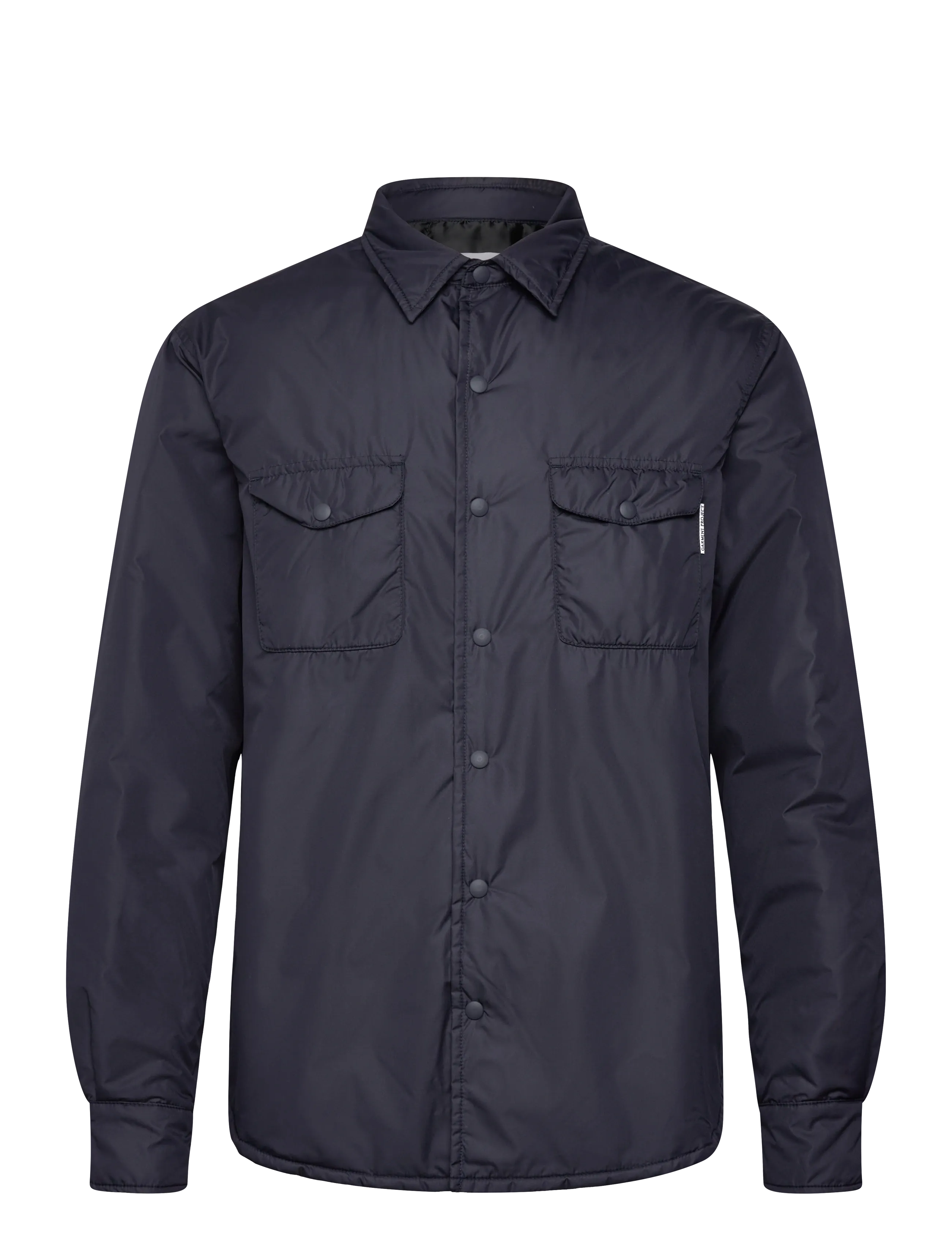 Garment Project - Padded Nylon Shirt - Navy - navy - 1