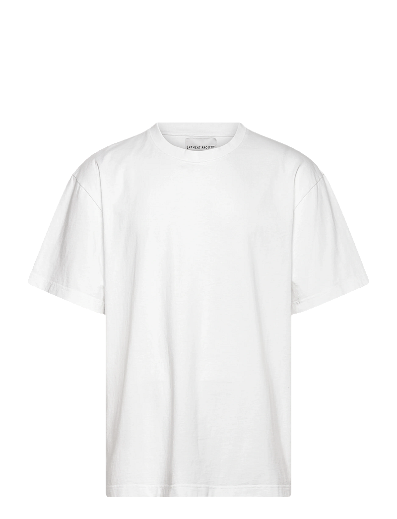 Garment Project - S/S OverSize Tee - White - kurzärmelig - white - 0