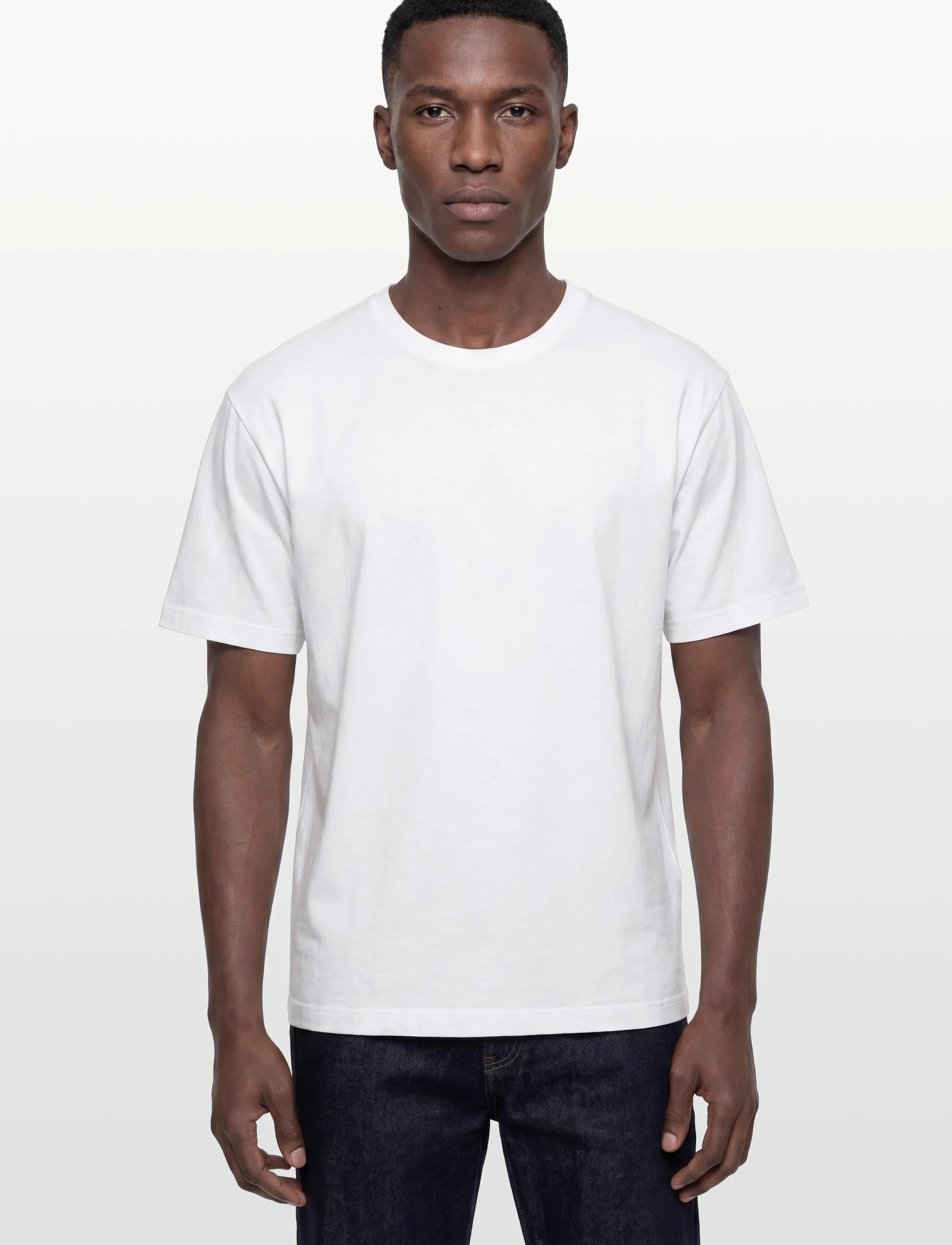 Garment Project - S/S OverSize Tee - White - white - 3