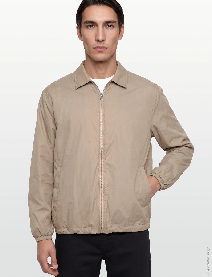 Garment Project - Sander Jacket Zipper - Earth - frühlingsjacken - earth - 3