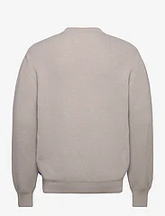 Garment Project - Round Neck Knit - Light Grey - rundhalsad - light grey - 1