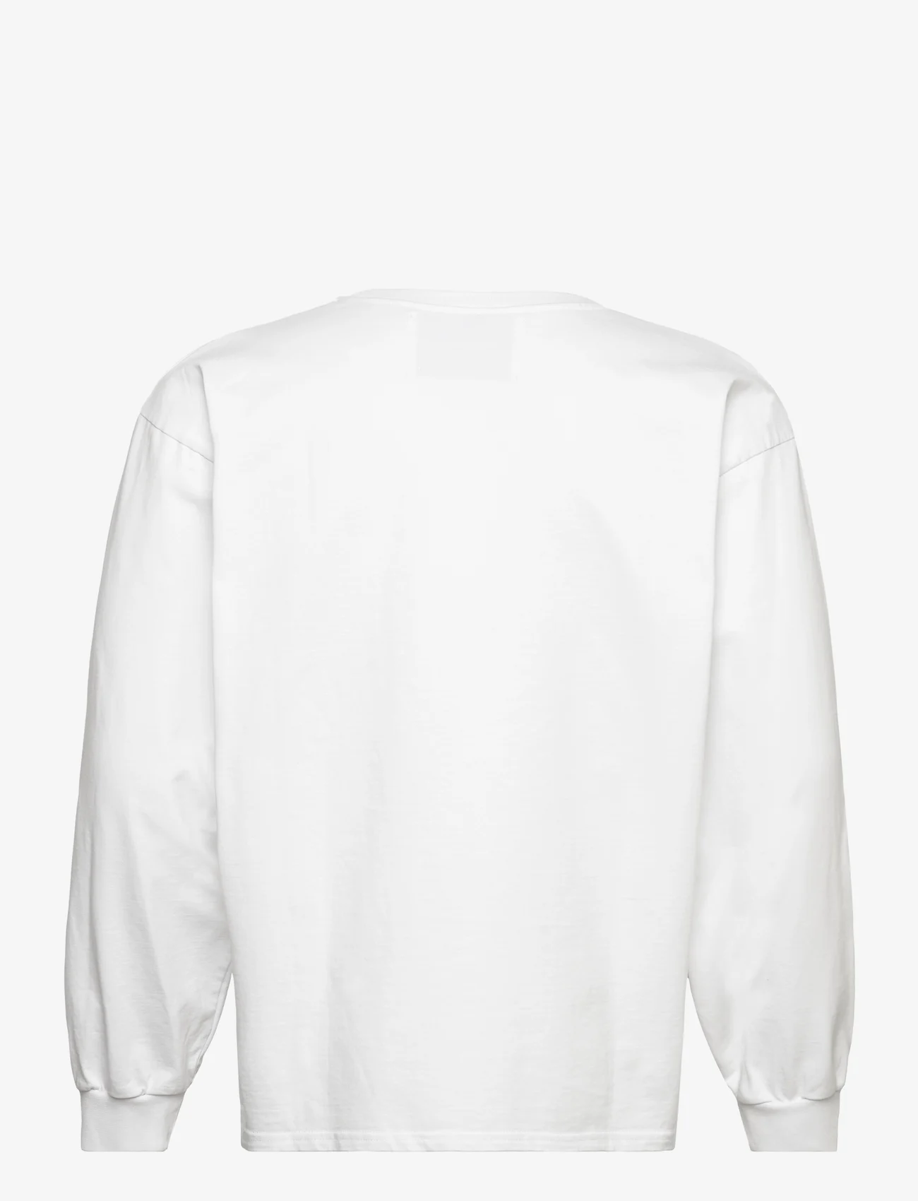 Garment Project - Heavy L/S Tee - White - langermede t-skjorter - white - 1
