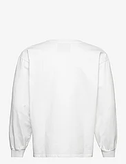 Garment Project - Heavy L/S Tee - White - langærmede t-shirts - white - 1