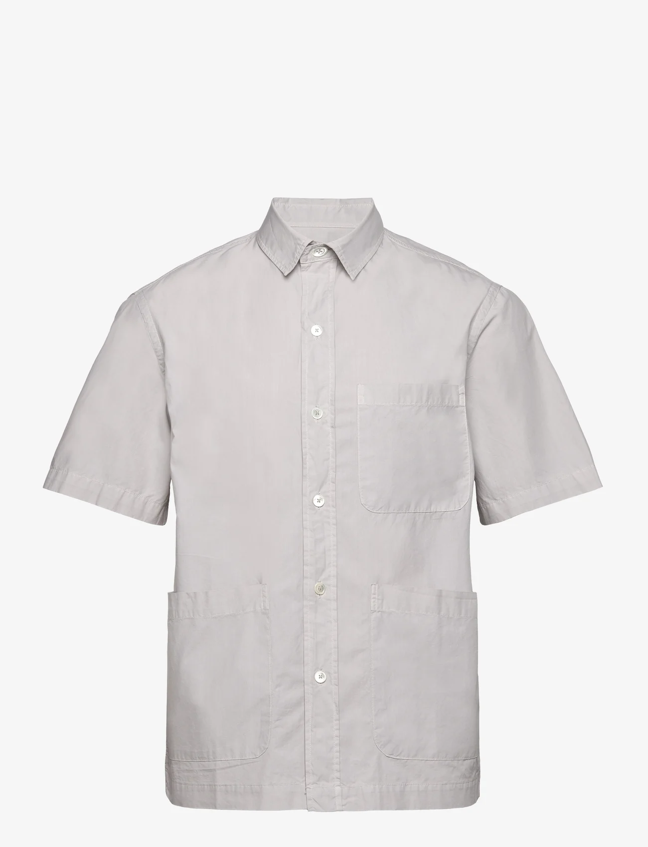 Garment Project - Short Sleeved Shirt - Bone White - short-sleeved shirts - bone white - 0