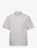 Short Sleeved Shirt - Bone White - BONE WHITE