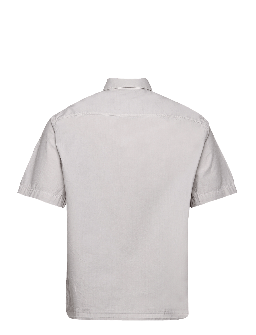 Garment Project - Short Sleeved Shirt - Bone White - stutterma skyrtur - bone white - 1