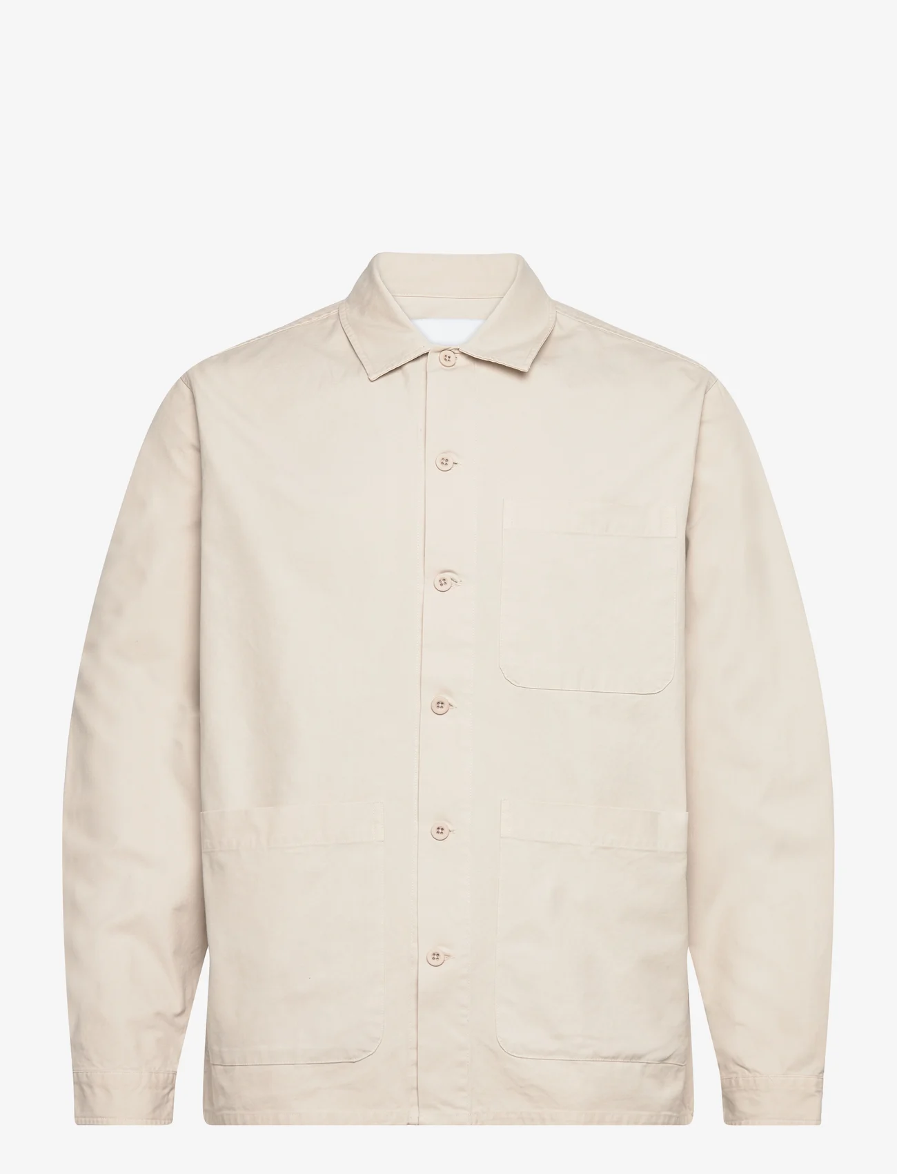 Garment Project - Worker Jacket - män - 111 bone white - 0