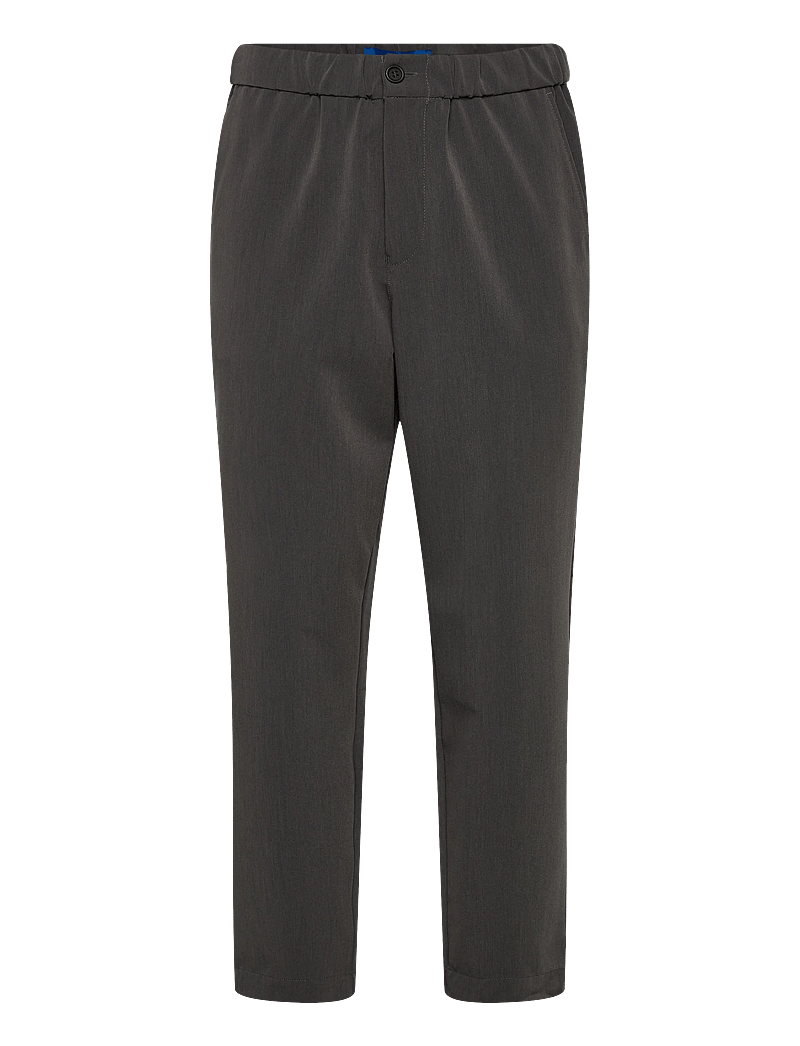 Garment Project - Dressed Pant - Grey Melange - anzugshosen - grey melange - 1