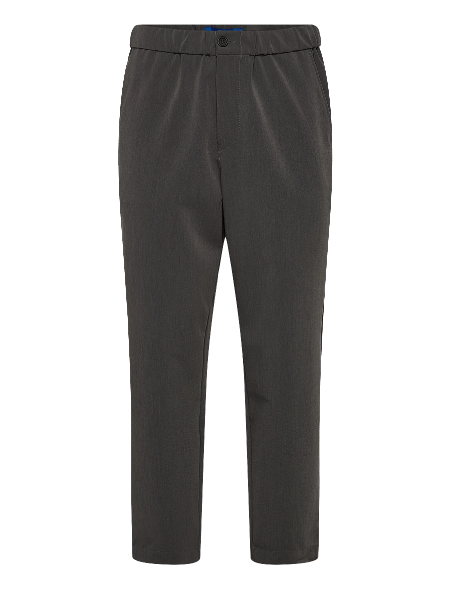 Garment Project - Dressed Pant - Grey Melange - anzugshosen - grey melange - 1
