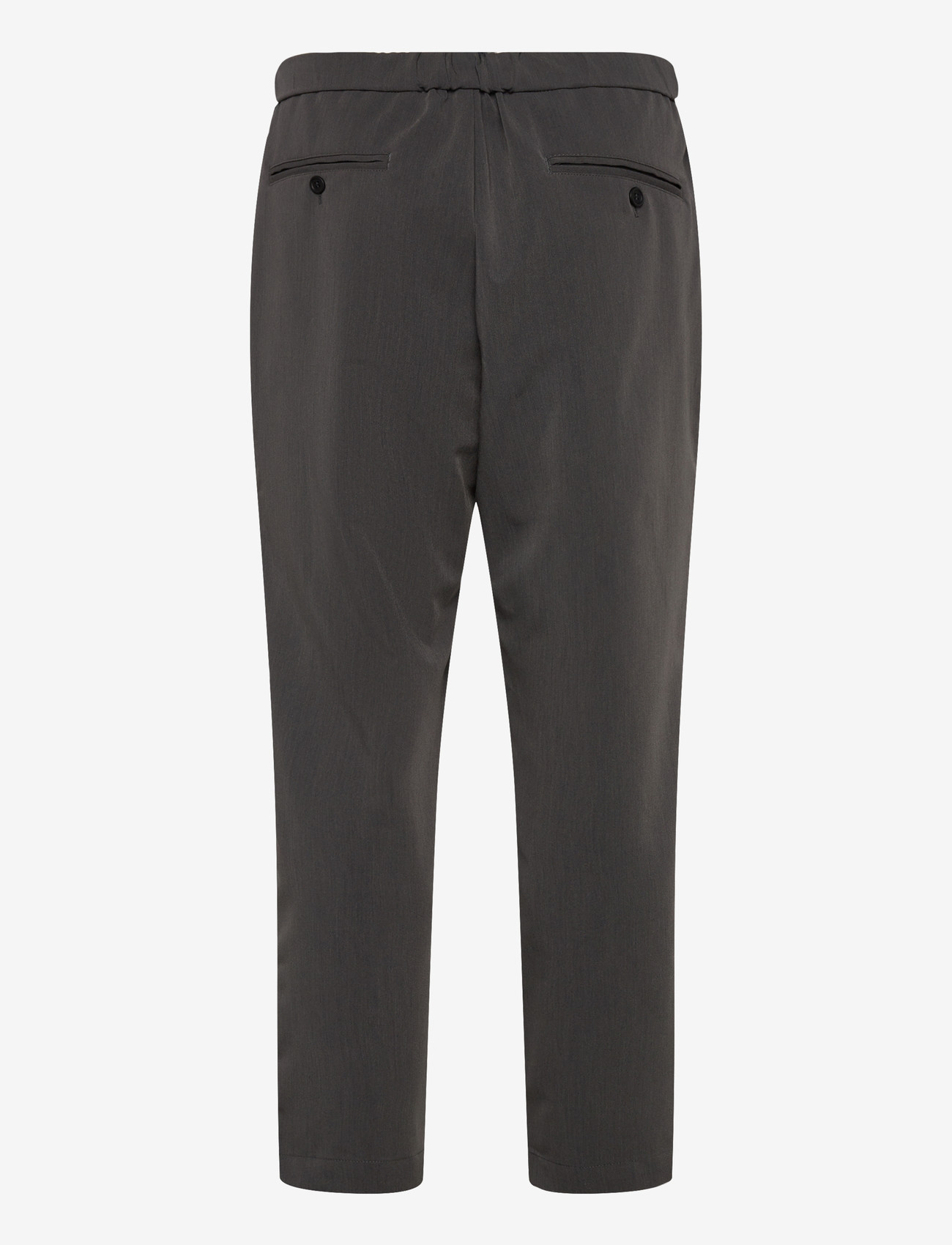 Garment Project - Dressed Pant - Grey Melange - anzugshosen - grey melange - 2