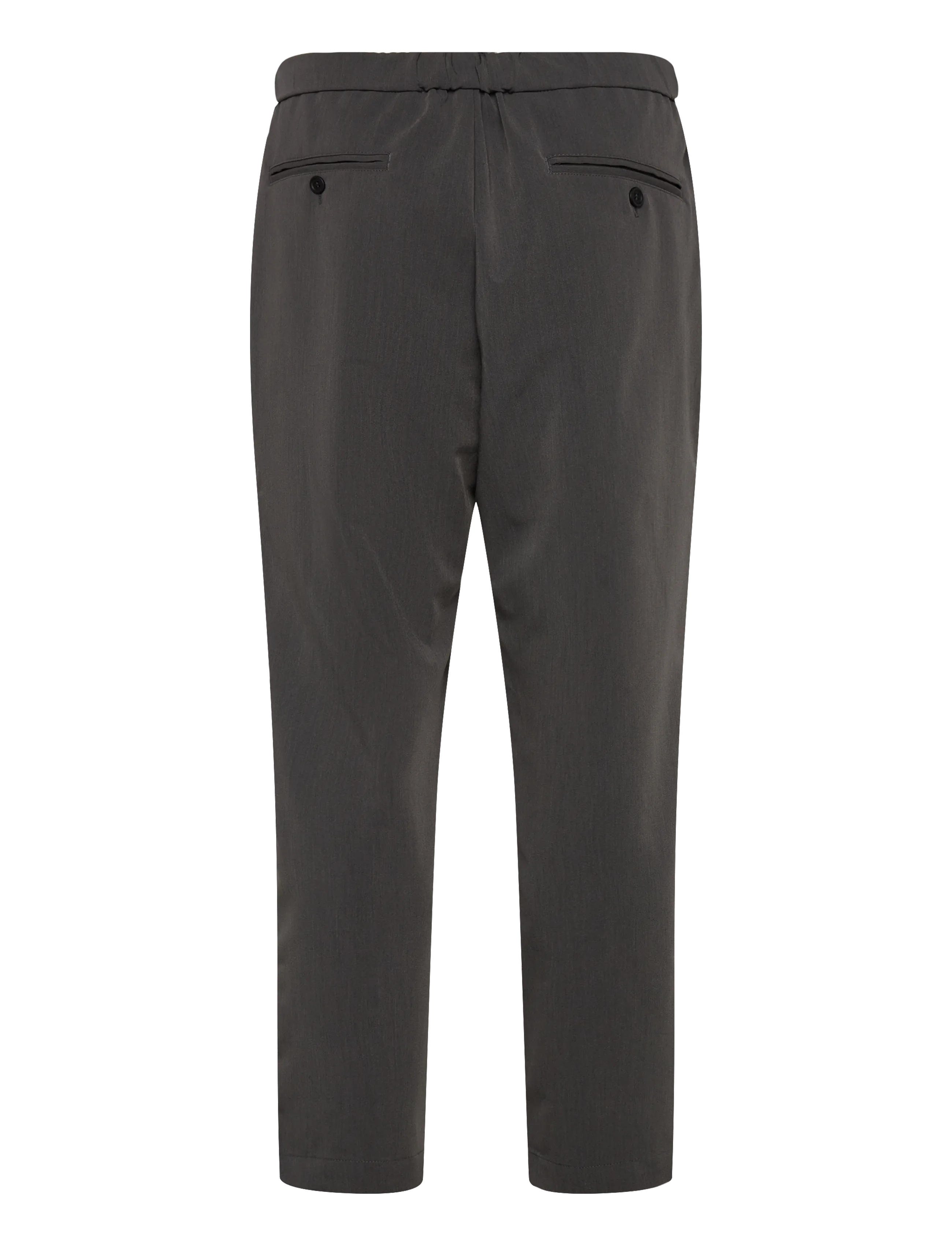 Garment Project - Dressed Pant - Grey Melange - mænd - grey melange - 2
