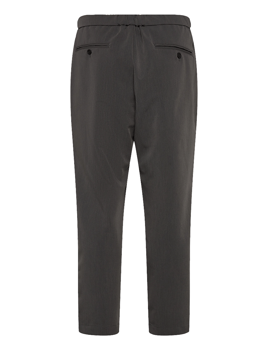 Garment Project - Dressed Pant - Grey Melange - anzugshosen - grey melange - 2