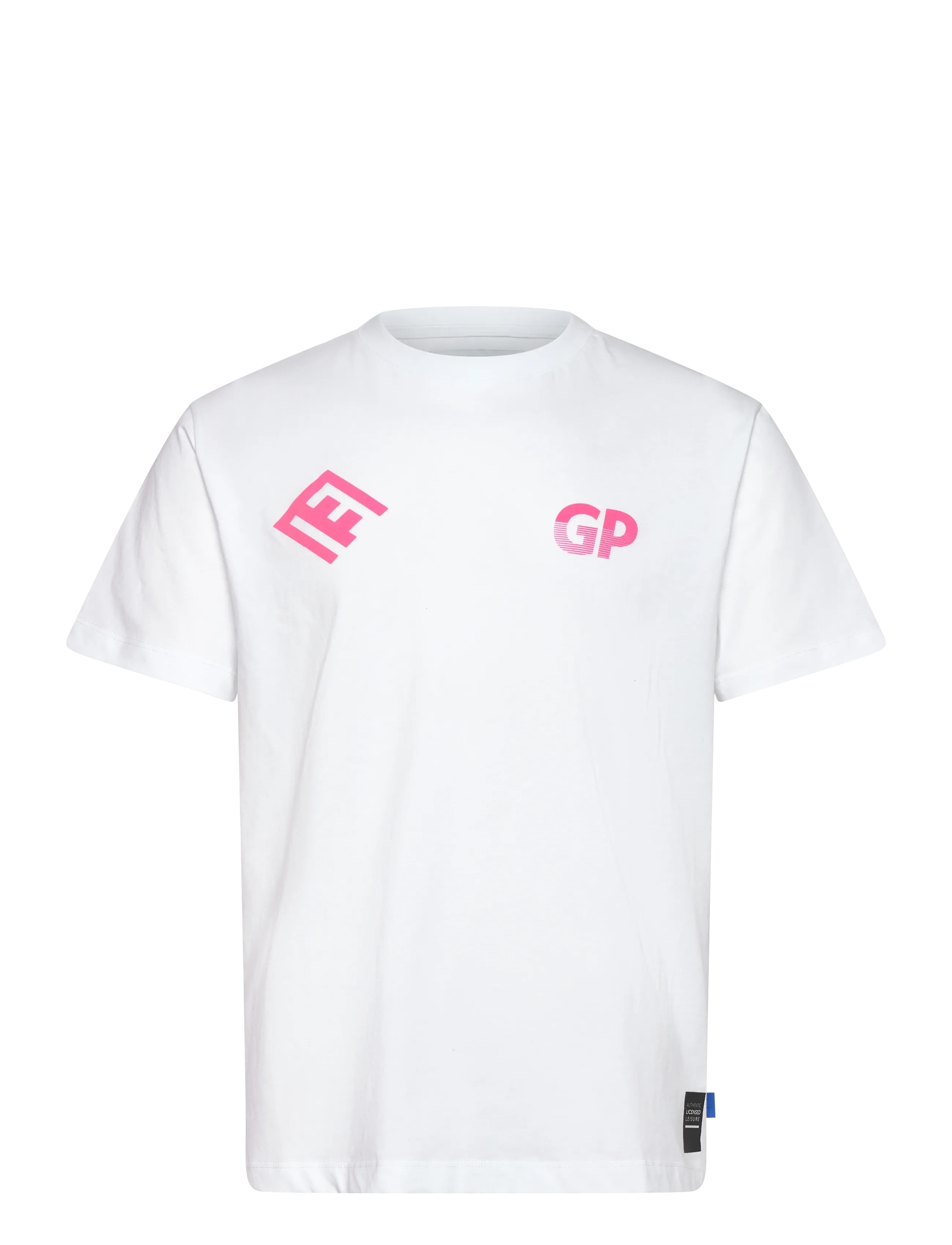 Garment Project GP13 Logo Tee - White - T-paidat - WHITE / white