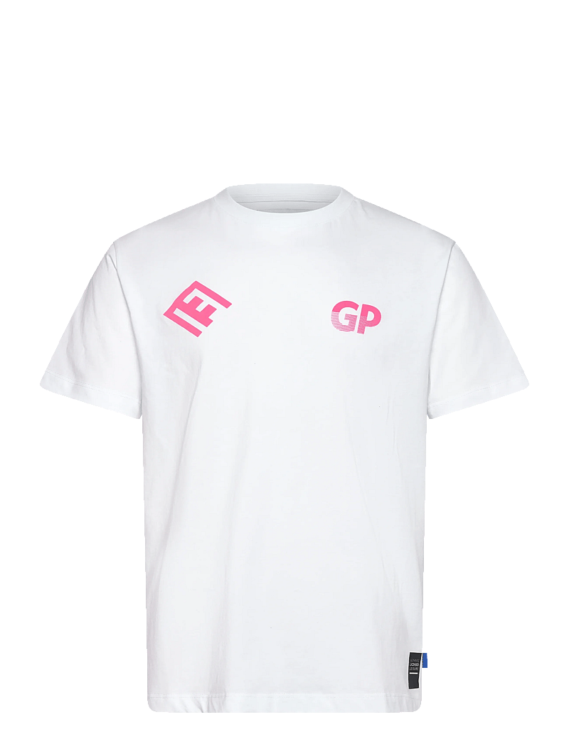 Garment Project - GP13 Logo Tee - White - kurzärmelig - white - 0
