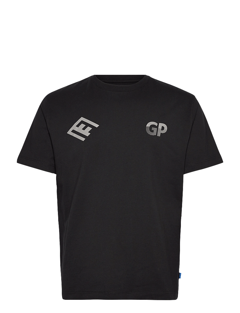 Garment Project - GP13 Logo Tee - Black - kurzärmelig - black - 0