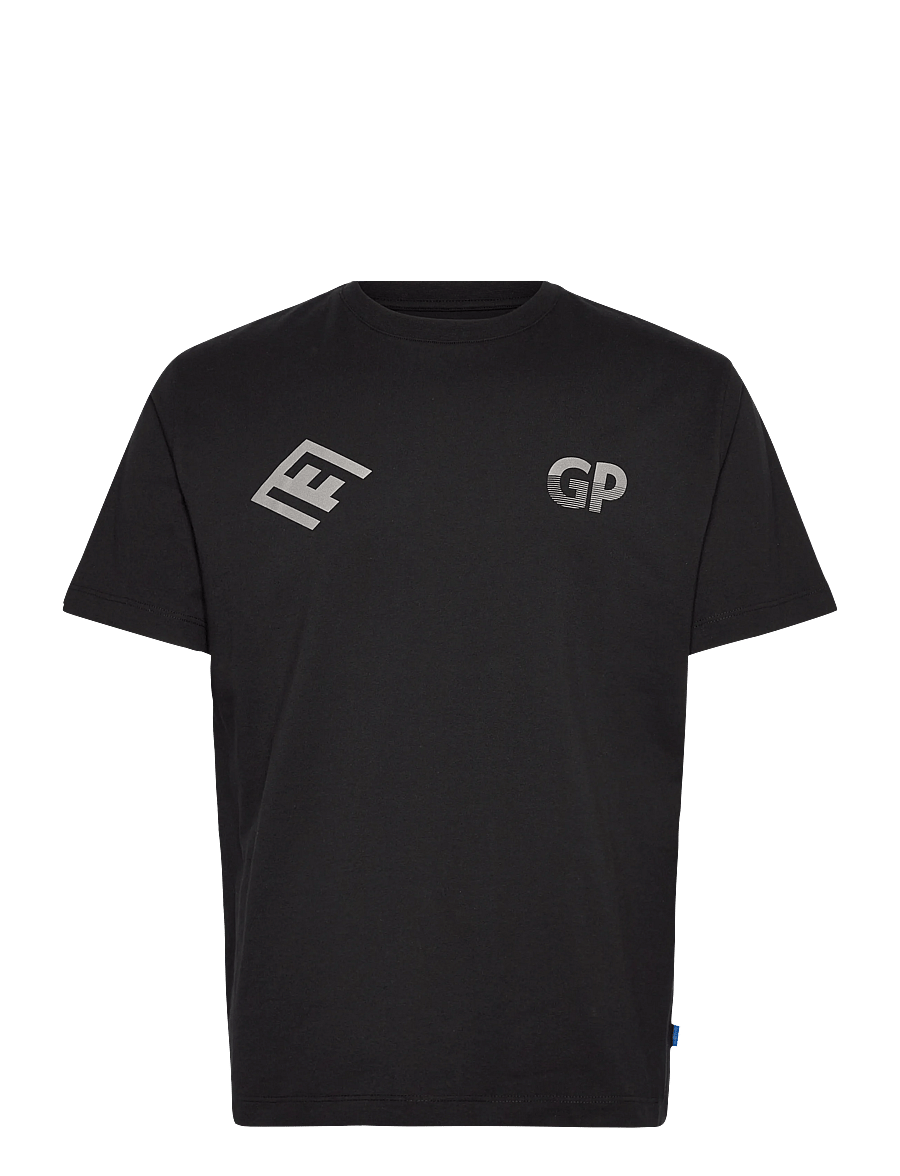 Garment Project - GP13 Logo Tee - Black - short-sleeved t-shirts - black - 0
