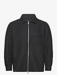 Garment Project - Teddy Unlined Jacket - villakangastakit - 999 black - 0