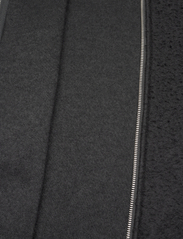 Garment Project - Teddy Unlined Jacket - wełniane kurtki - 999 black - 4