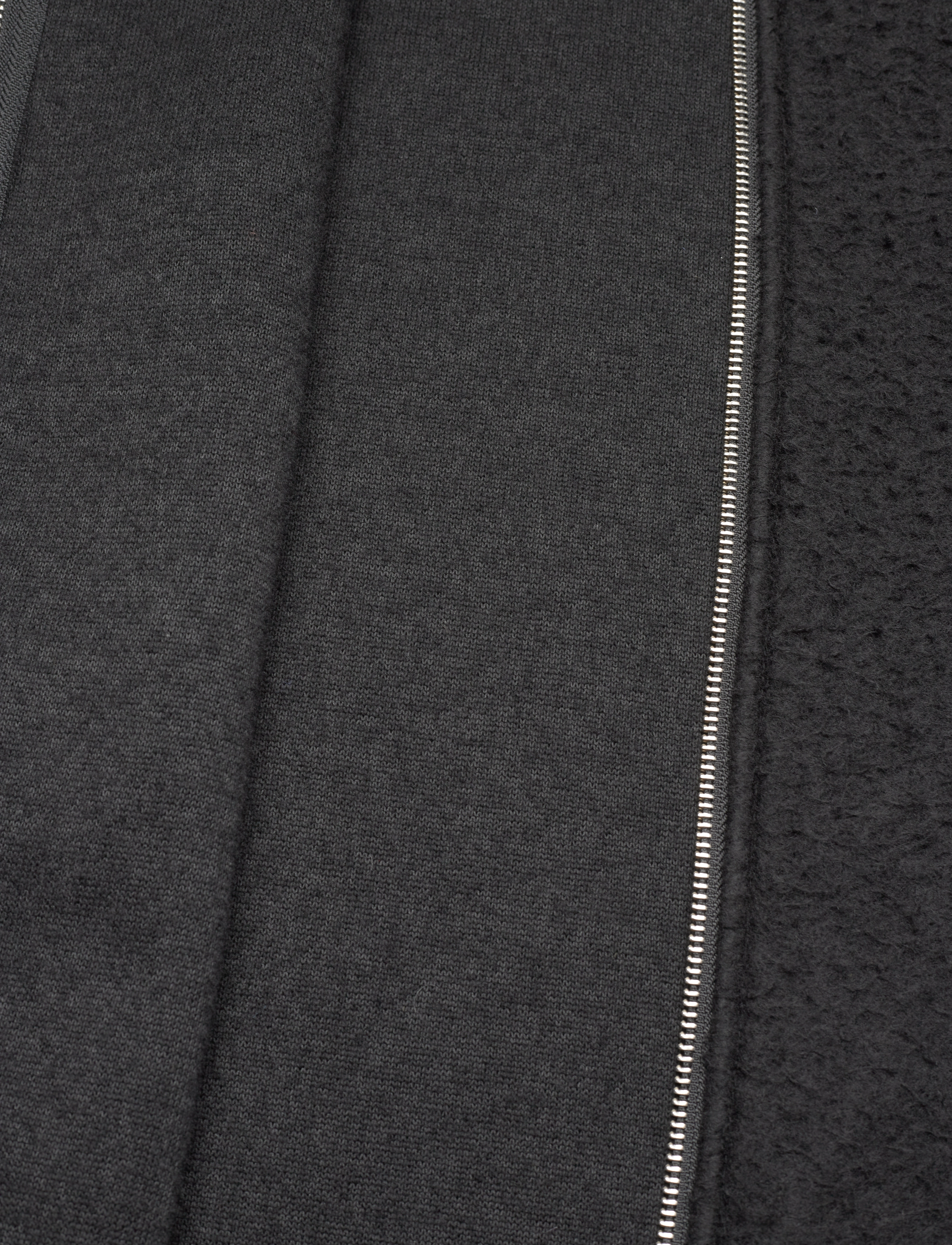 Garment Project - Teddy Unlined Jacket - Black - kurtki - black - 4