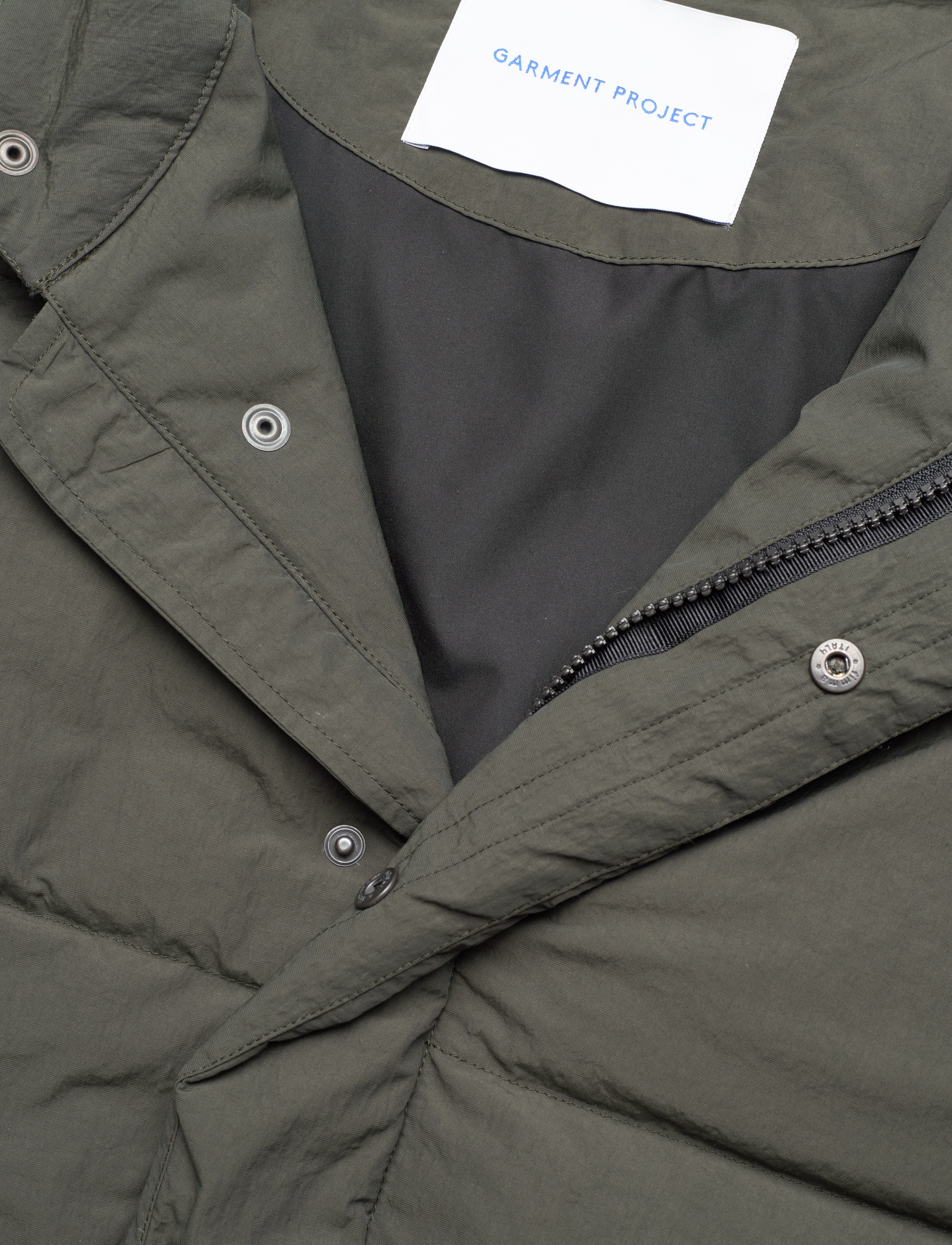 Garment Project - Down Jacket - talvejoped - 255 dusty green - 2