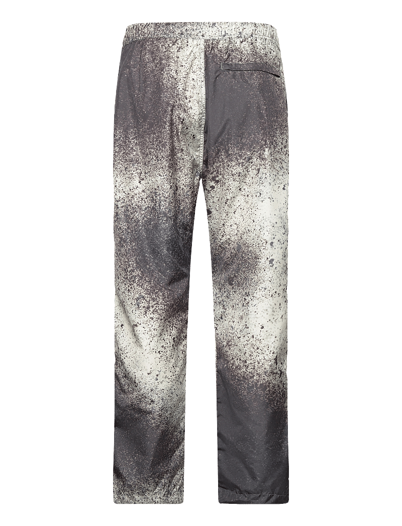 Garment Project - Tech Pant - Black/Grey A.O.P. - pantalons décontractés - black/grey a.o.p. - 1