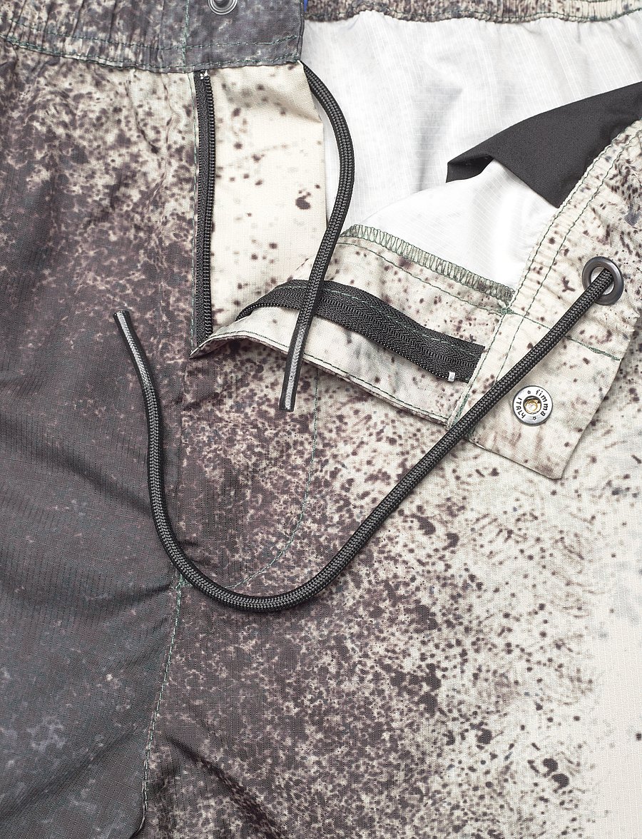Garment Project - Tech Pant - Black/Grey A.O.P. - pantalons décontractés - black/grey a.o.p. - 3