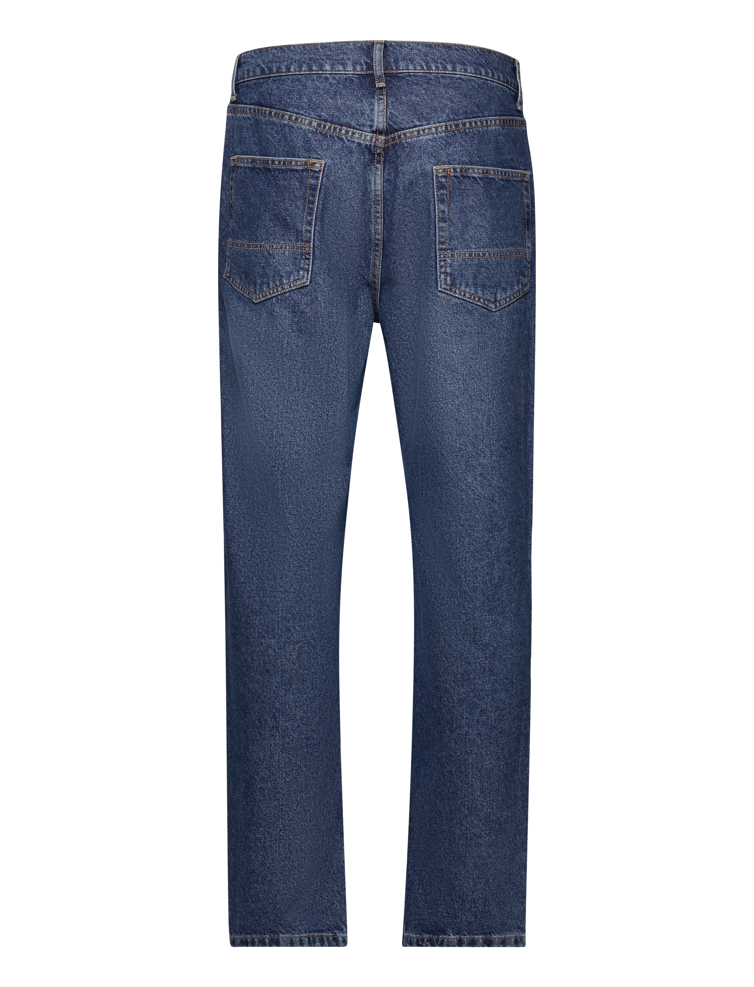 Garment Project Regular Five Pocket Jeans Indigo Washed herr – bild 2