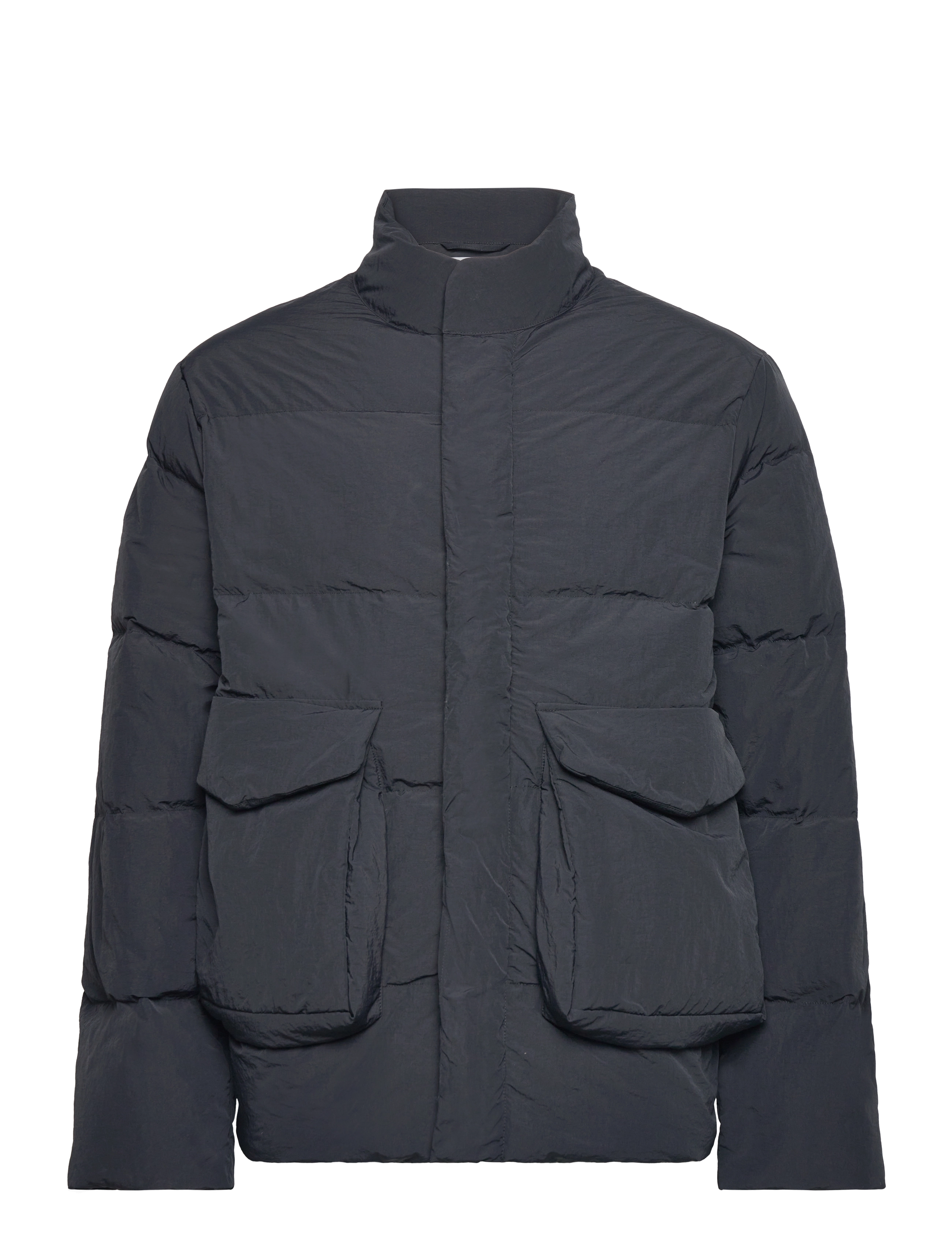 GARMENT PROJECT Down Jacke Schwarz - S - Herren